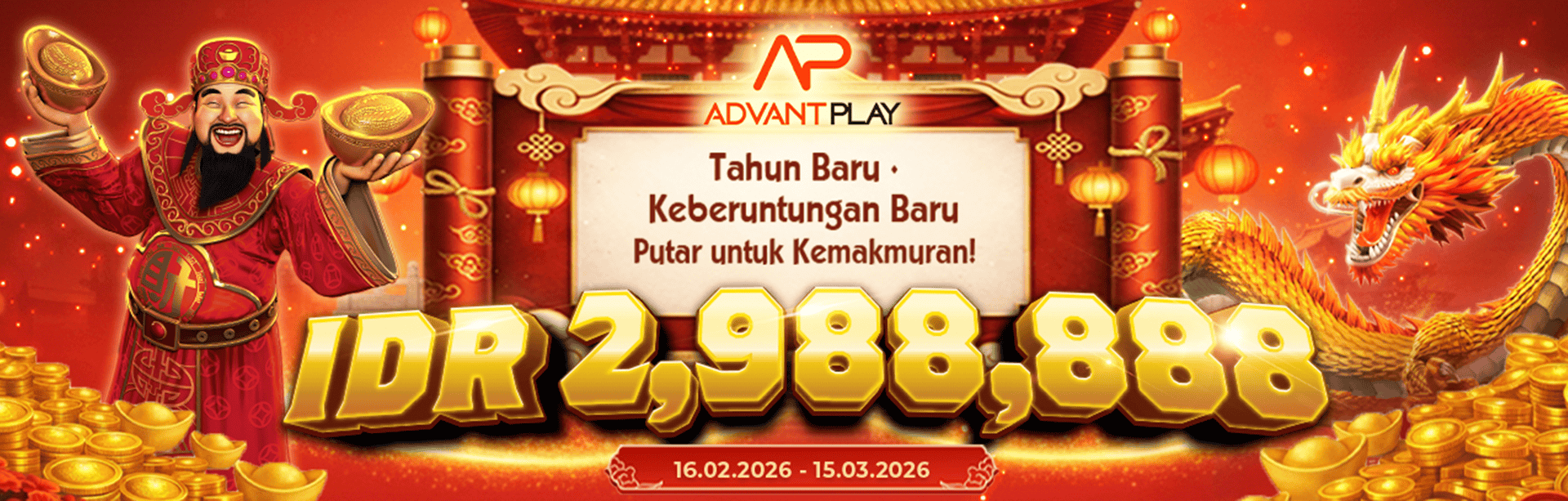 ADVANTPLAY - LUCKY LUNAR PROSPERITY FEST!